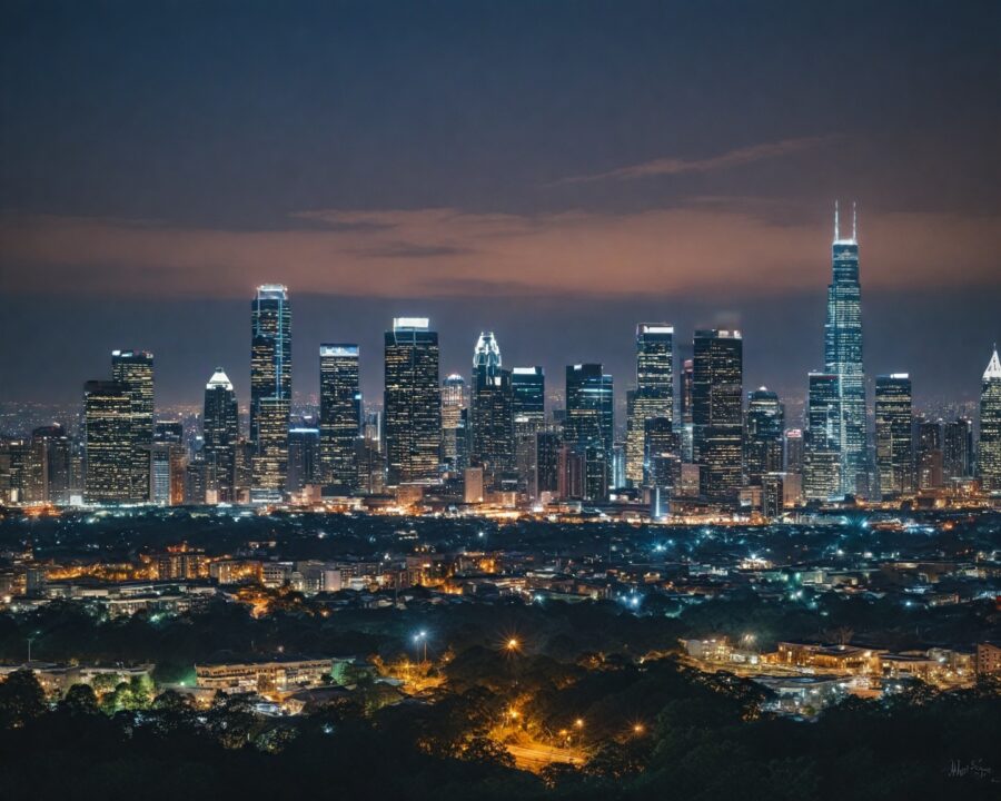 Como a Arquitetura de Arranha-céus Simboliza o Poder e a Modernidade nas Grandes Cidades