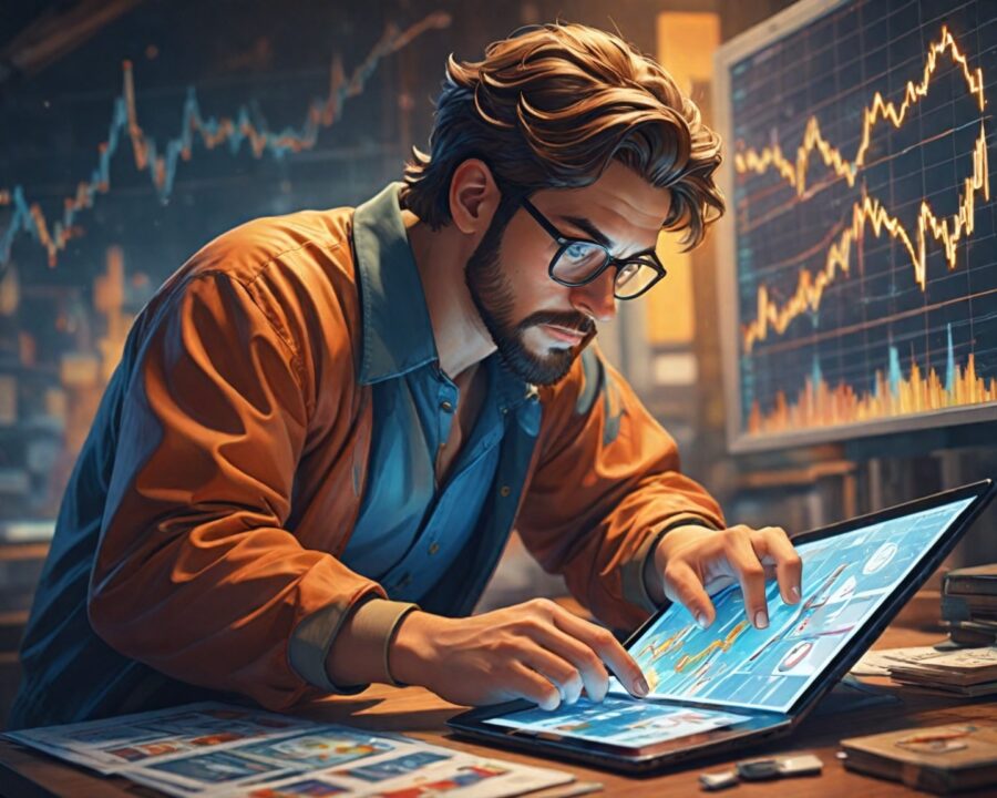 Como usar aplicativos para acompanhar tendências de mercado