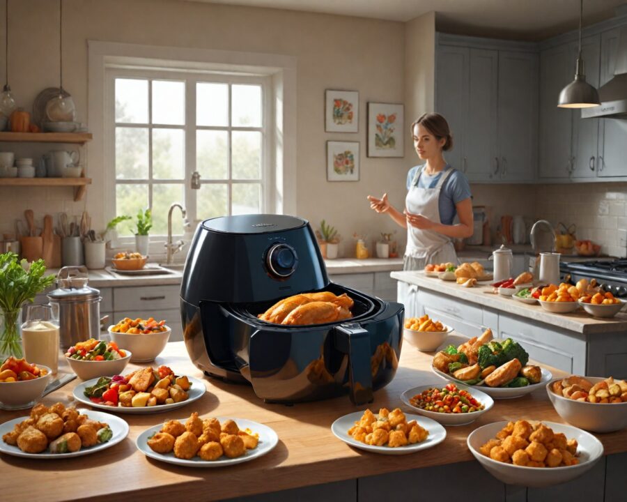 Como usar a airfryer para pratos variados e saudáveis