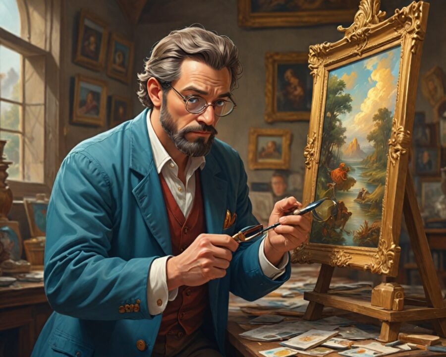 Como identificar falsificações em obras de arte com precisão