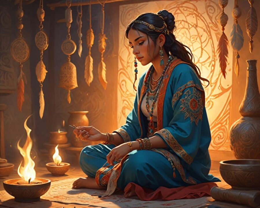 arte e espiritualidade: conexões nas culturas tradicionais
