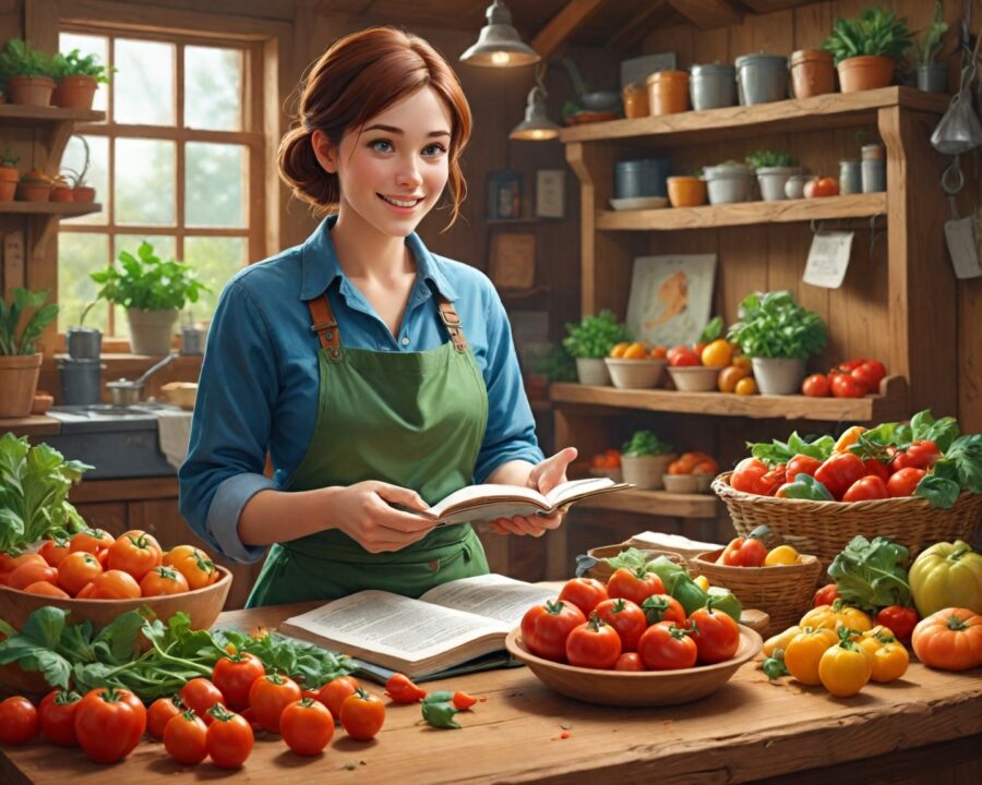 Receitas fáceis com ingredientes frescos da feira