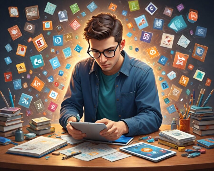 Como usar aplicativos para estudar para concursos com eficiência