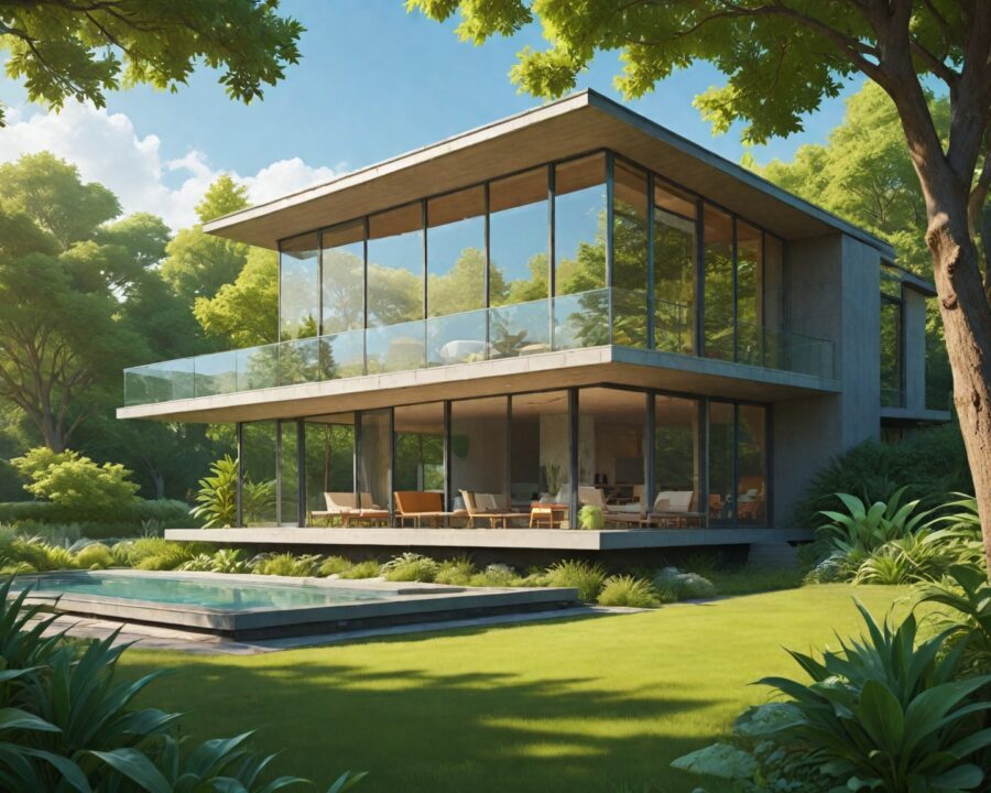 Casas de veraneio com design modernista: ideias e inspirações