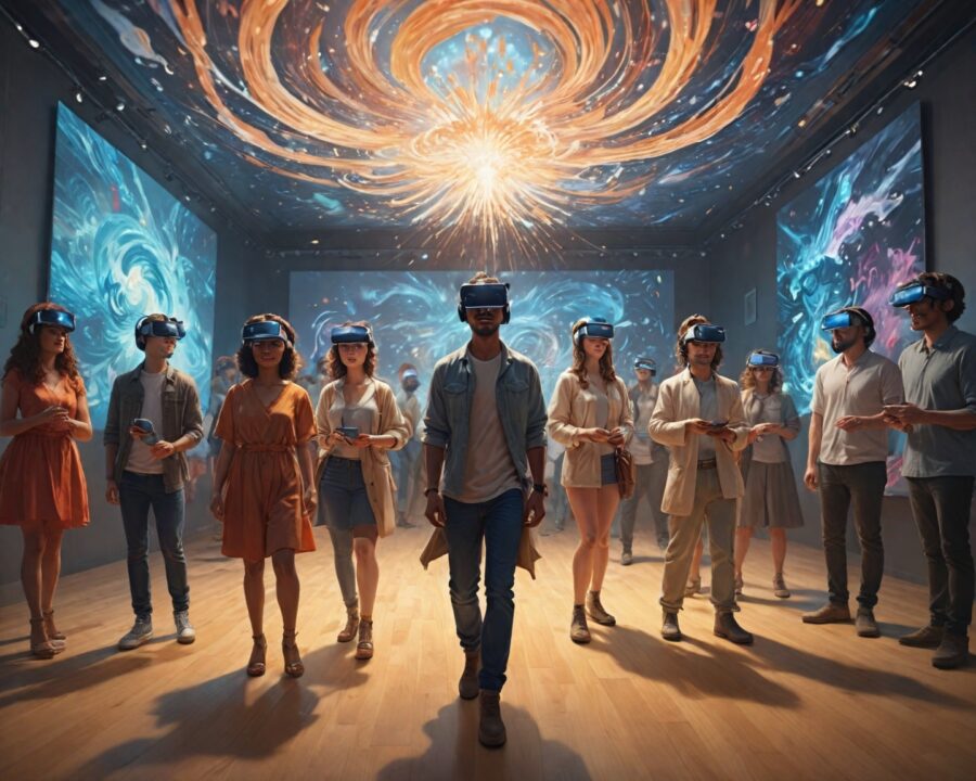 como exposições imersivas estão moldando o futuro da arte