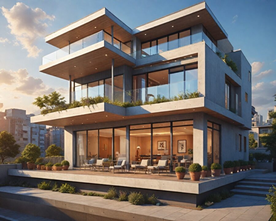 Uso de lajes planas e coberturas livres em projetos modernos