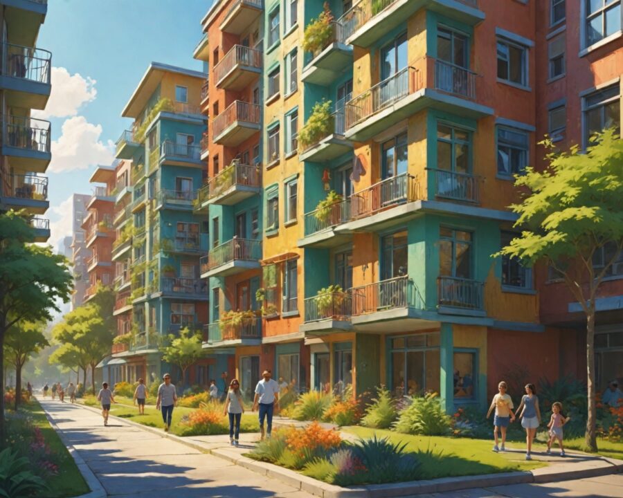 Como a arquitetura moderna impacta a habitação social