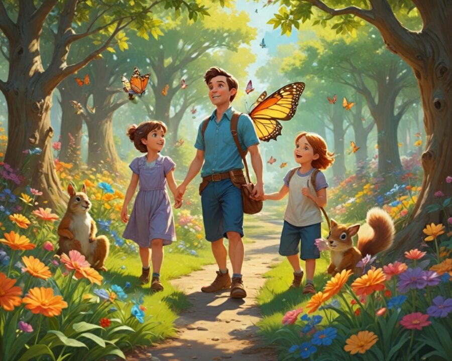 Como aproveitar parques naturais com crianças pequenas