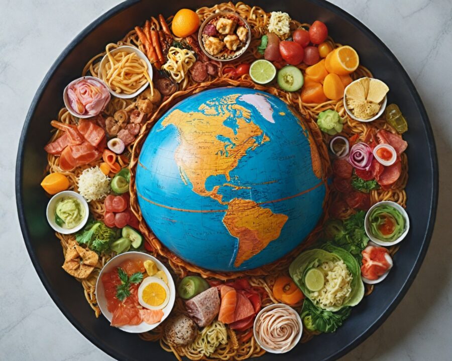 Como Comidas Tradicionais Conquistaram o Mundo: Uma Jornada de Sabores e Culturas