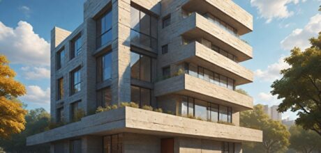 Como usar pedra e concreto para fachadas modernas e elegantes