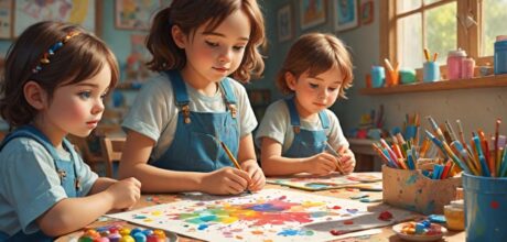 Destinos com oficinas criativas para crianças: diversão e aprendizado