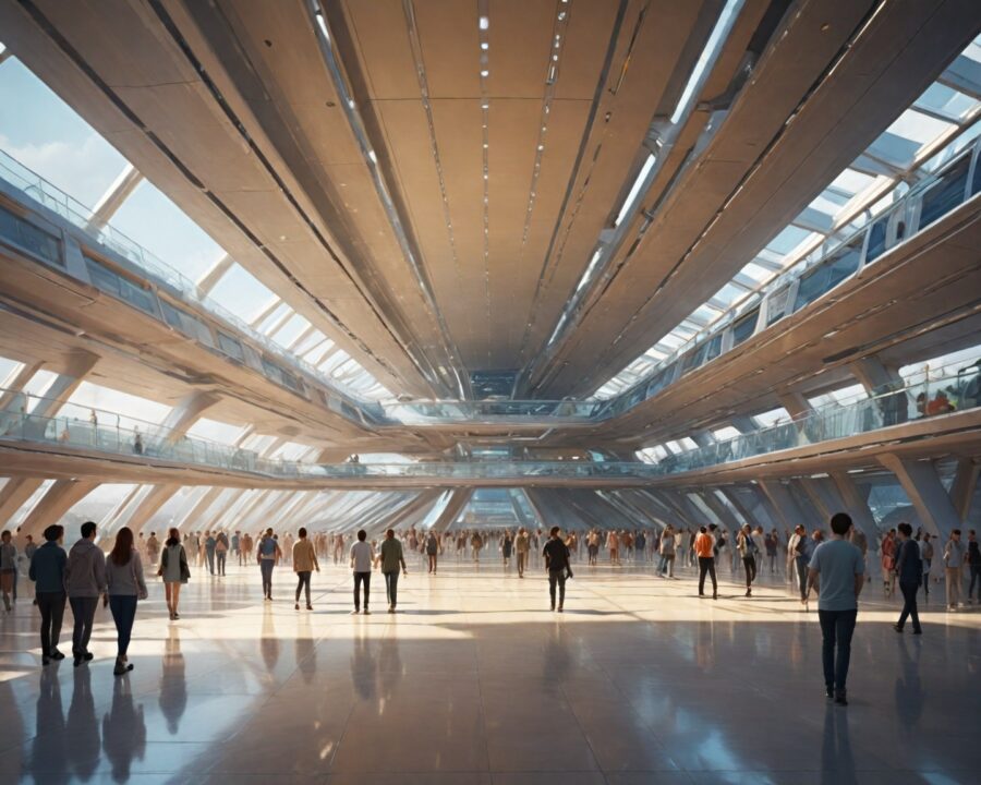 Grandes vãos livres na arquitetura moderna: impacto e inovação