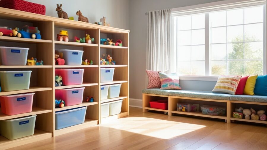 Como Organizar Brinquedos das Crianças de Maneira Eficiente