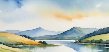 Aquarela Paisagem: Tutorial Básico Completo